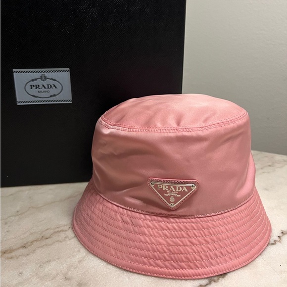 Prada re-nylon bucket hat . Used a few times. Original price $725. - Picture 1 of 4